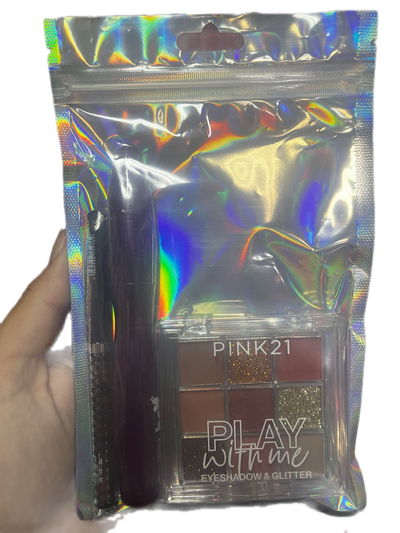 Combo maquillaje rimel , paleta y delineador 