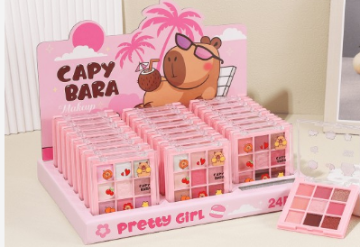 paleta de  sombras 9 colores