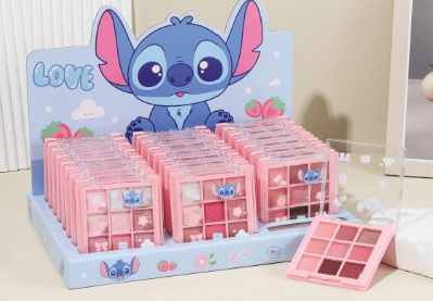 paleta de  sombras 9 colores