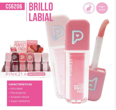 LIP GLOSS BRILLO LABIAL PINK21 CS6206