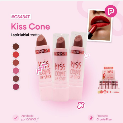LABIAL EN BARRA LIP STICK PINK21 CS4347