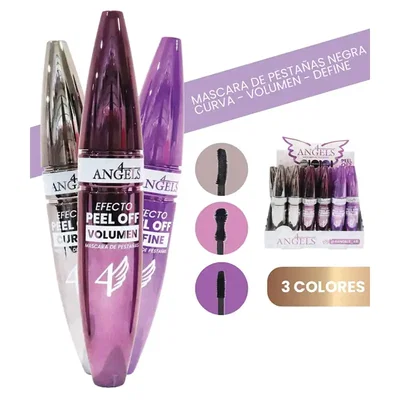 Mascara Pestañas Efecto Peel Off HD 4 Angels AR1168