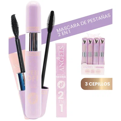 Mascara De Pestañas 2 en 1 Porn Peel Off 4 Angels AR1174