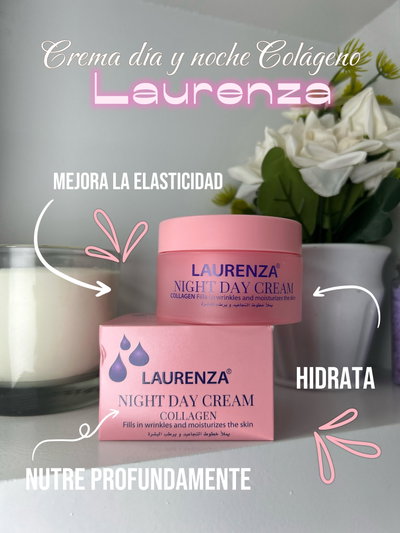 Crema laurenza de día y de noche con colageno 