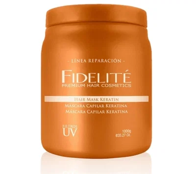 Fidelite Mascara Capilar Keratina X 1000 Ml Reparación
