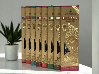 Sahumerio tibetano gruesos 8v