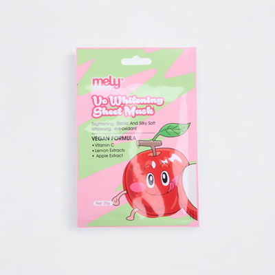 MASCARILLA FACIAL CON VITAMINA C, EXTRACTO DE LIMON Y MANZANA