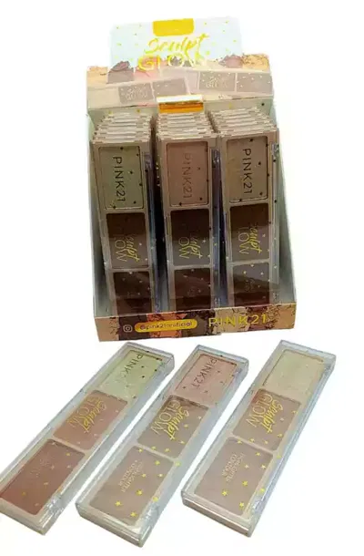 iluminador con contorno pink 21