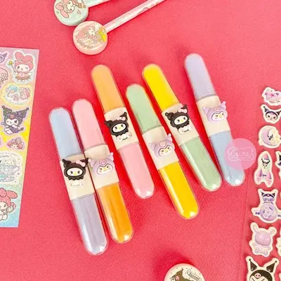 resaltador doble punta kuromi