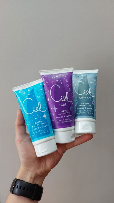 crema ciel para manos
