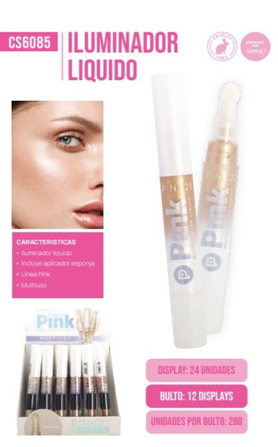 ILUMINADOR LIQUIDO PINK21 CD:CS6085/86149