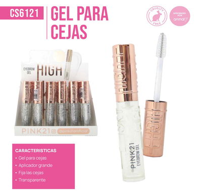 GEL PARA CEJAS & PESTAÑAS PINK21 CS6121