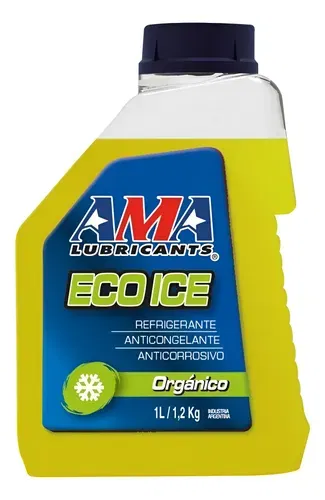 LIQUIDO REFRIGERANTE AMA ECO ICE AMARILLO  ORGANICO 1L 
