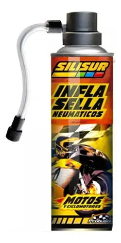 INFLA Y SELLA NEUMATICOS CON O SIN CAMARA 300CM3	