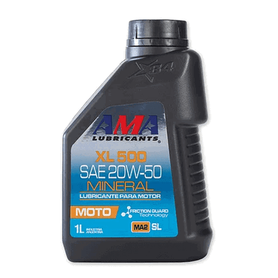 ACEITE MINERAL XL500 AMA 20W50 1 LITRO