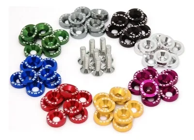 ARANDELAS ANONIZADAS COLORES X10	