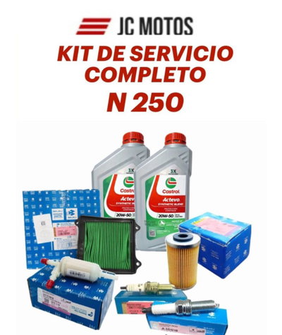KIT SERVICIO COMPLETO N250 JG571014/36JR0043/DK111028/JL351218/420103