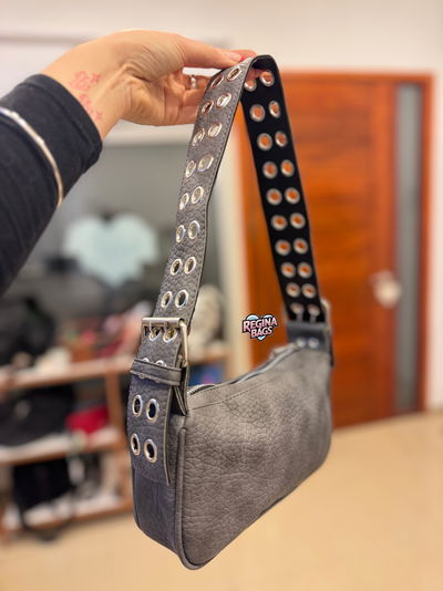 Cartera Alexia gris