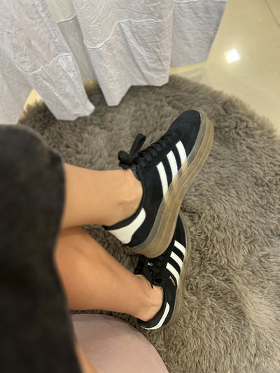 Gazelle plataforma negras Top quality