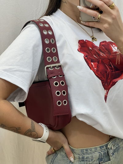 Cartera alexia bordo (2 tonos)