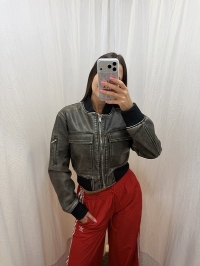 Campera de ecocuero Lenny