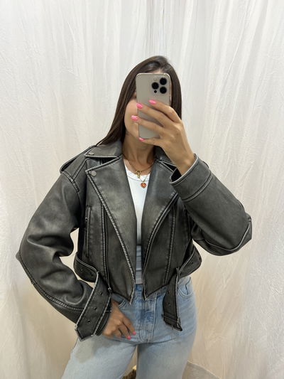 Campera de ecocuero Lisboa