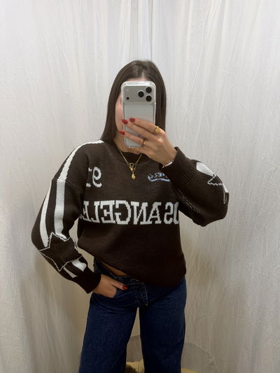 Sweater Ivana chocolate