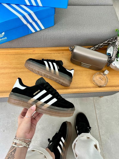 Gazelle plataforma negras Top quality