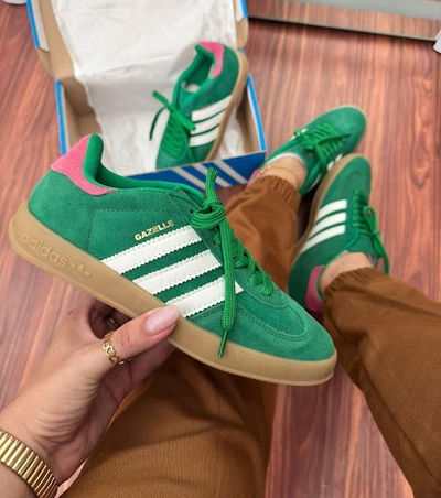 Gazelle Verde y fucsia Top quality