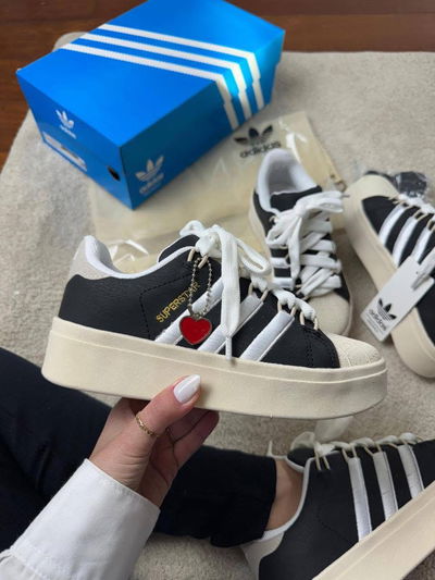 Superstar plataforma negras (edición limitada)
