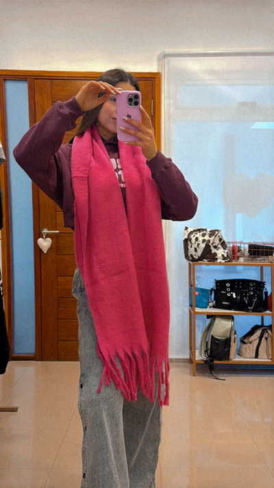 Bufandon Moly fucsia