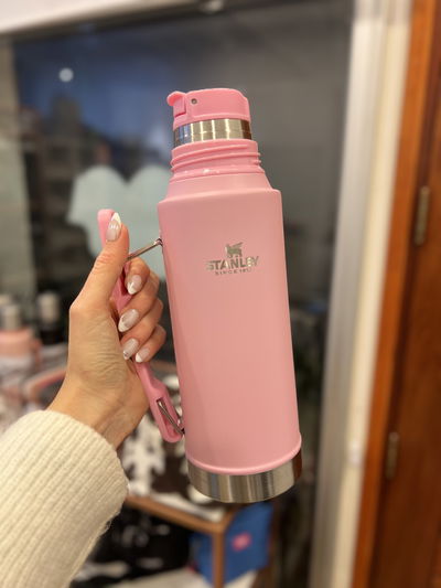 Termo 1 litro rosa
