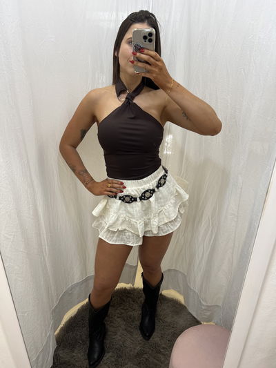 Skort Viena Crema
