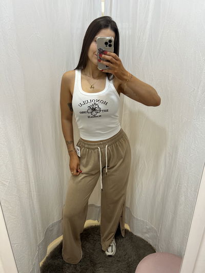 Pantalón Ona beige