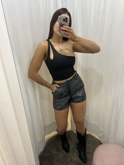Short Zaya ecocuero