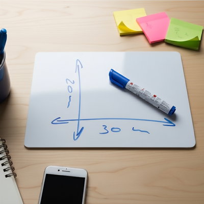 Pizzara blanca 20x30cm sin marco