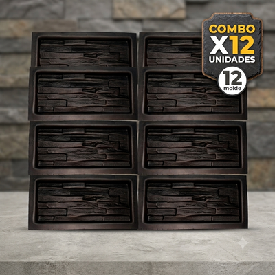 Combo x12 Molde Serrana Goma
