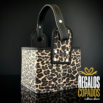 Canasta Matera Eco Animal Print