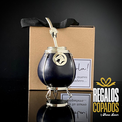 Mate Porito virola recta de Alpaca