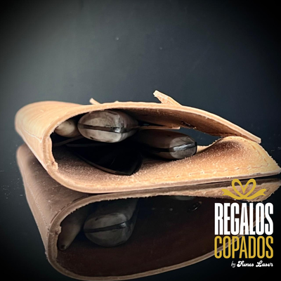 Estuche de cuero 4 piezas Asta- Inox