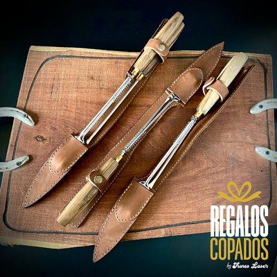 Set Parrillero  largo con tenedor expulsor