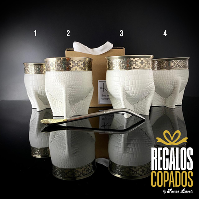 Mate Imperial  calabaza Blanco