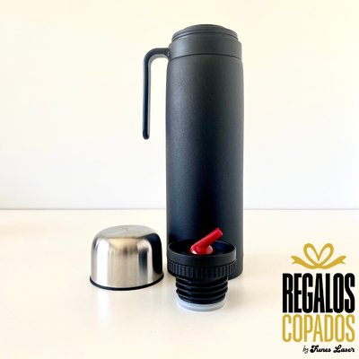 Termo Media manija  negro 1 Lt