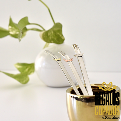 Bombilla plana "Alas"