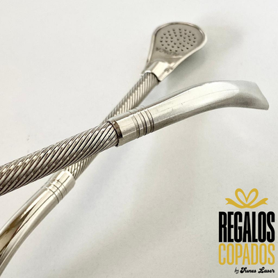 Bombilla pico de loro de alpaca