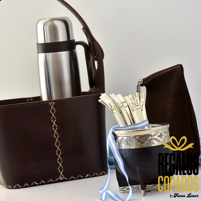 Bombilla plana "Mate"