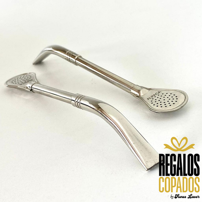 Bombilla pico de loro de alpaca