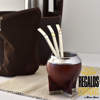 Bombilla plana "Mate"