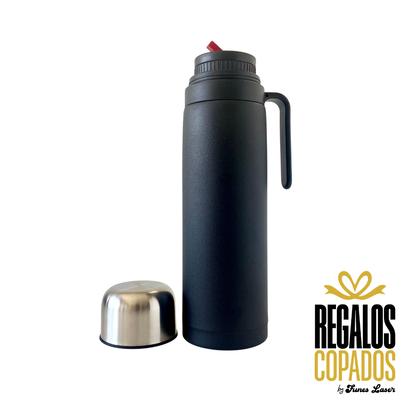 Termo Media manija  negro 1 Lt