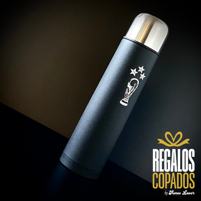 Termo Bala Negro 1Lt